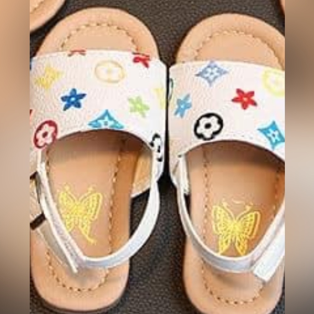 NWT Colorful Kids Sandals